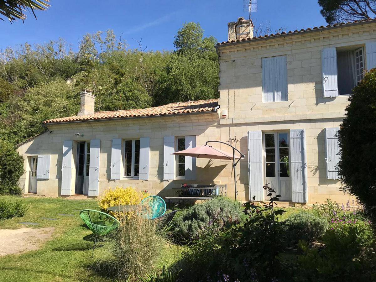 Le Pain De Lune Gite Et Chambre D'Hotes Avec Piscine Bourg-sur-Gironde Exteriör bild
