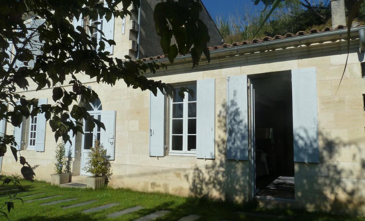 Le Pain De Lune Gite Et Chambre D'Hotes Avec Piscine Bourg-sur-Gironde Exteriör bild
