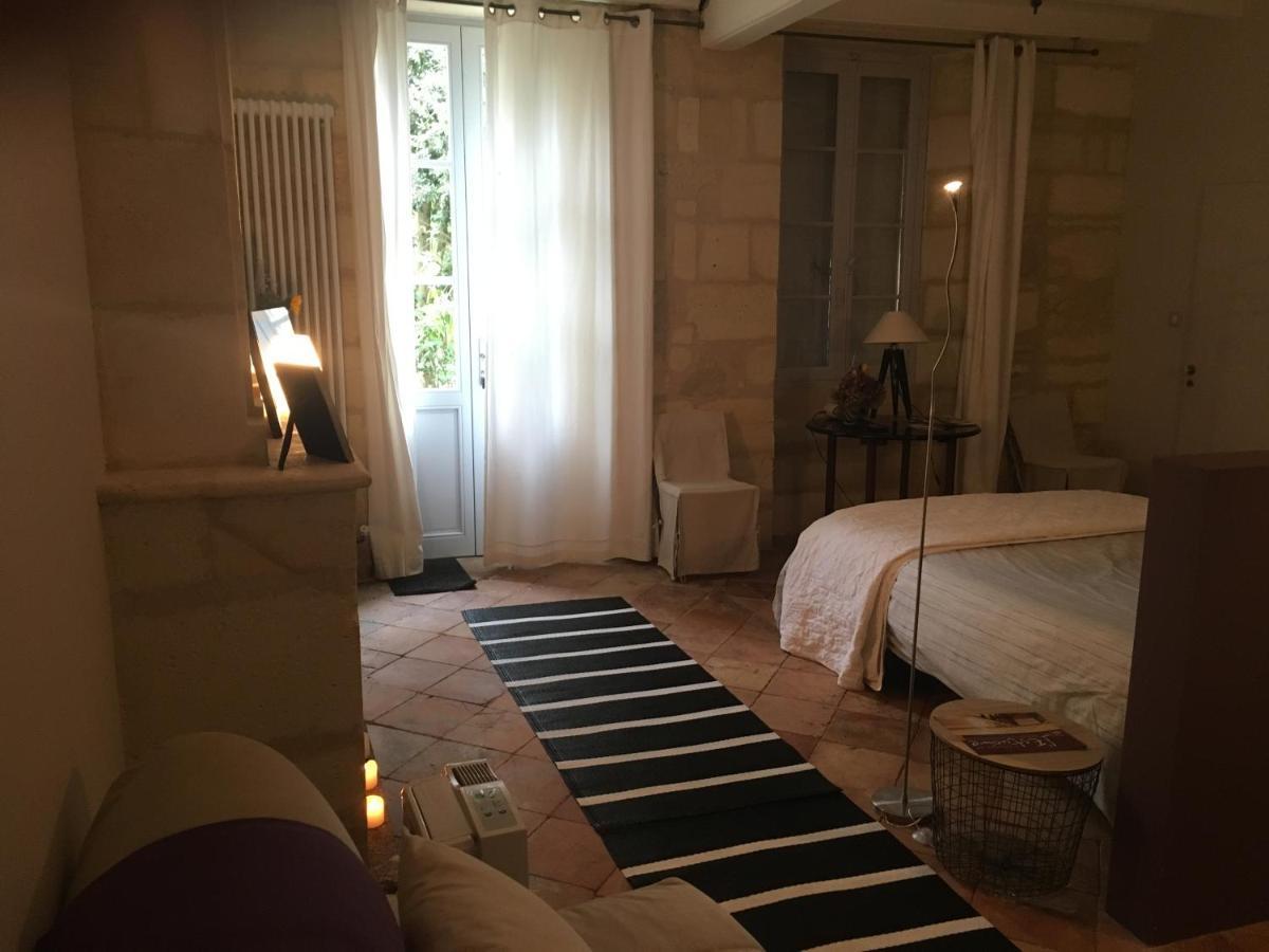 Le Pain De Lune Gite Et Chambre D'Hotes Avec Piscine Bourg-sur-Gironde Exteriör bild